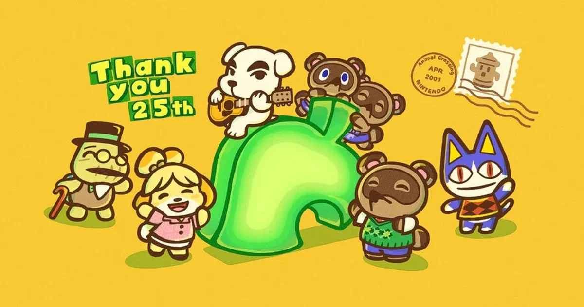 Nintendo celebrates Animal Crossing turning 25 with a charming commemorative item to display on your New Horizons island