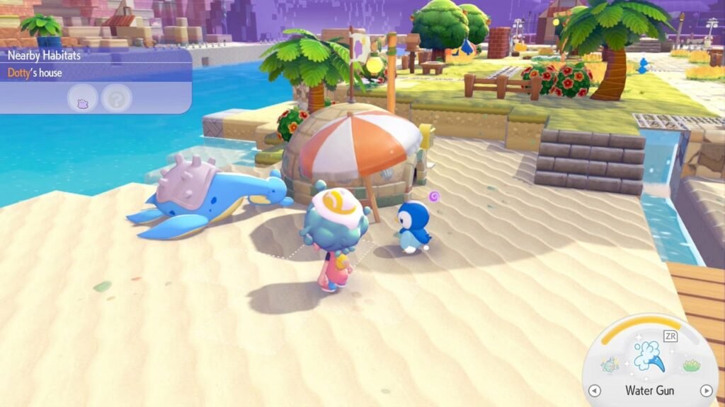 One Deranged Pokémon Pokopia Player Has Slurped Up the Entire Ocean