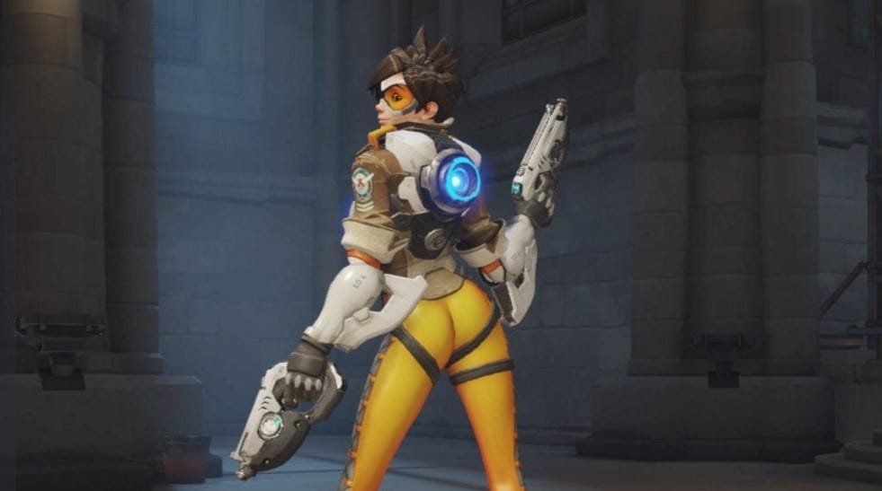 Overwatch's Former Boss Confirms There Was Never a Tracer Butt Nerf