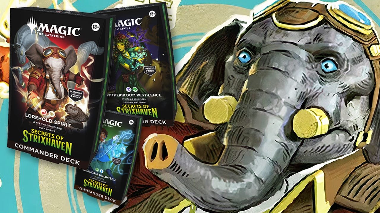 Secrets of Strixhaven MTG Commander Decks: Amazon Restocks Elusive Precons