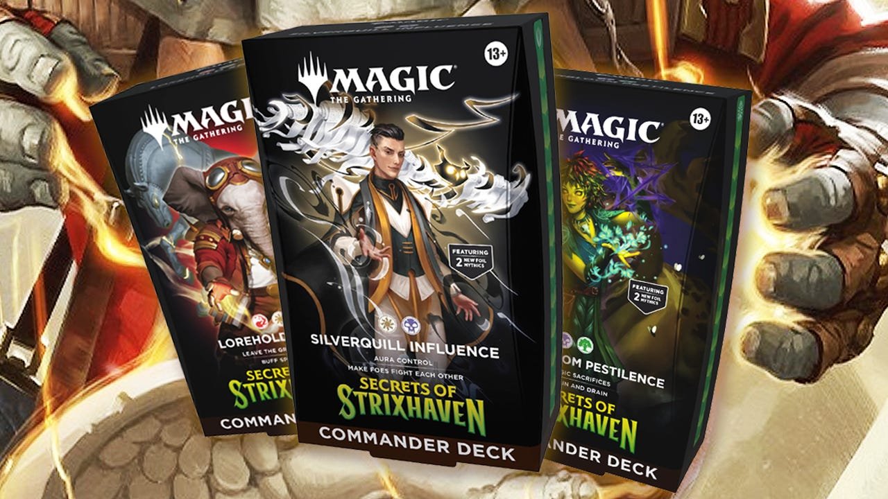 The Best Secrets of Strixhaven Commander Decks, Ranked