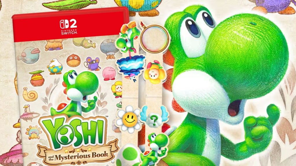 Yoshi and the Mysterious Book UK Preorder Bonus Revealed