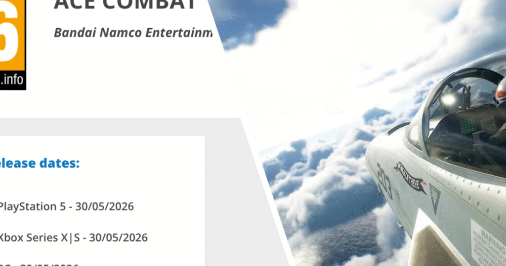 Ace Combat 8: Wings of Theve just popped up on PEGI's website