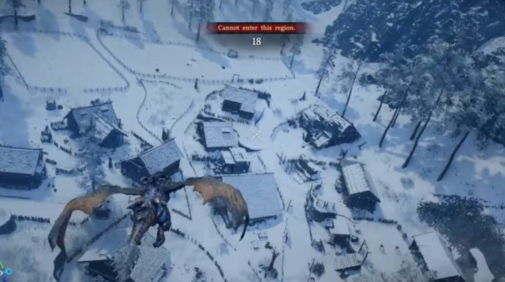 Crimson Desert Player Out of Bounds Exploration