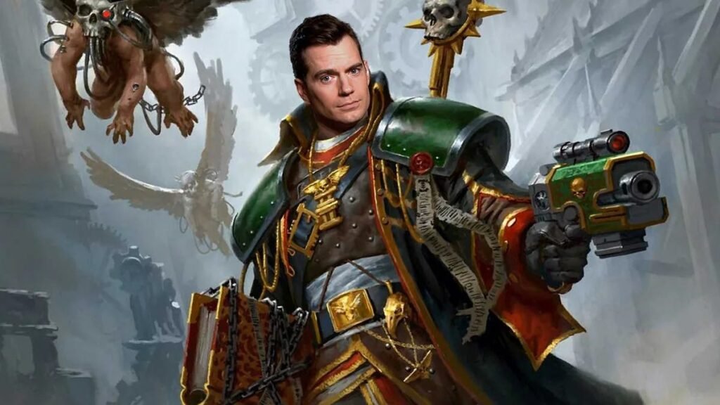 Henry Cavill Gets Warhammer 40,000 Gift During Highlander Filming