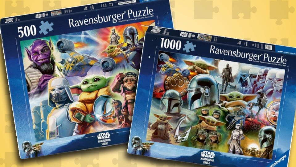 Ravensburger Is Releasing New Star Wars Puzzles for The Mandalorian & Grogu