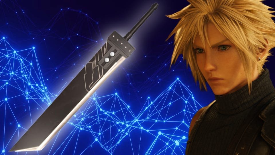 Amazon Has a Cloud Strife Buster Sword at a Discount for Final Fantasy 7 Fans