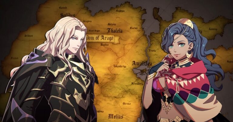 Fire Emblem: Fortune's Weave's world map is partially inspired by medieval Spain, even if the Dagdan Empire setting looks much older