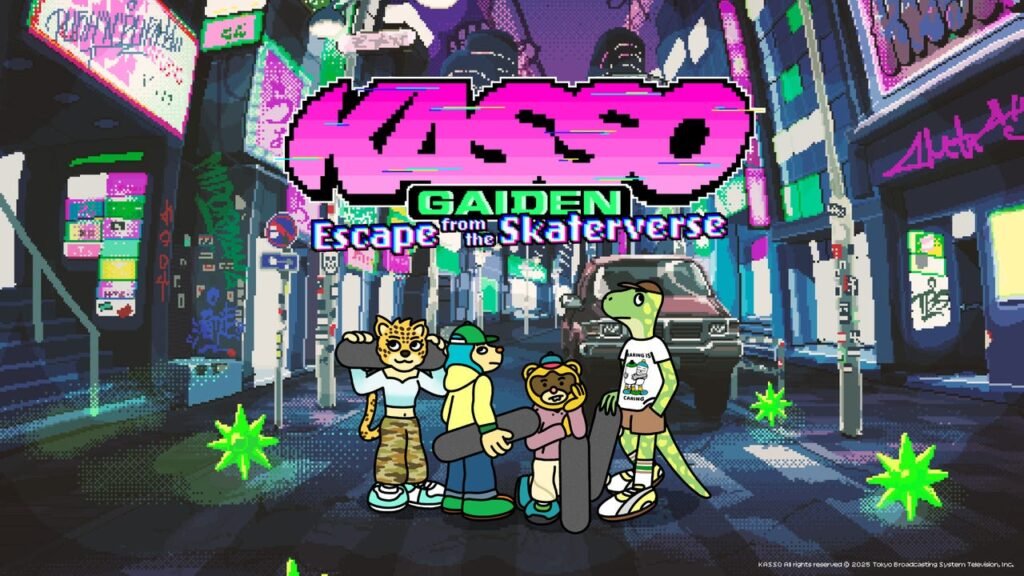 KASSO GAIDEN: Escape from the Skaterverse Is a Skateboarding Mobile Game Inspired By a Japanese Game Show
