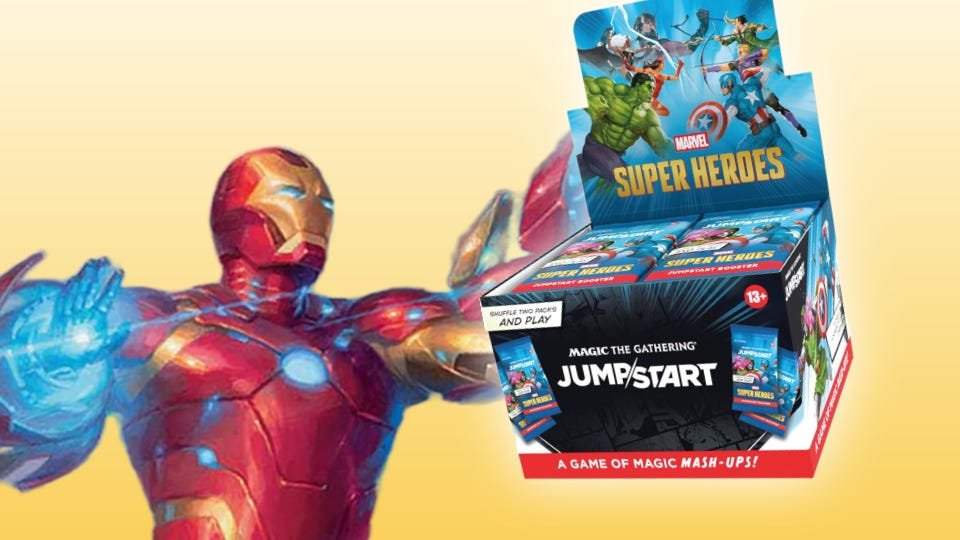 MTG Marvel Super Heroes Jumpstart Booster Box Deal at Amazon