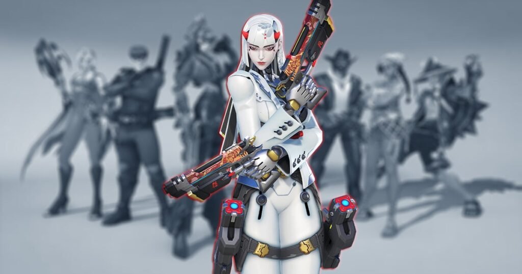 Overwatch's new motorcycle-riding DPS hero Shion originally had a Devil May Cry-like style meter for skill combos, and she arrives today in Season 3