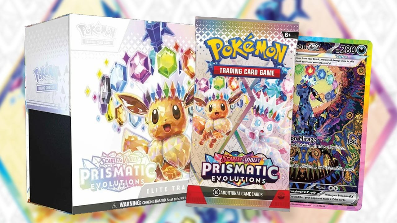 Prismatic Evolutions ETB Sealed In Stock — Best Deal at Amazon and TCGplayer