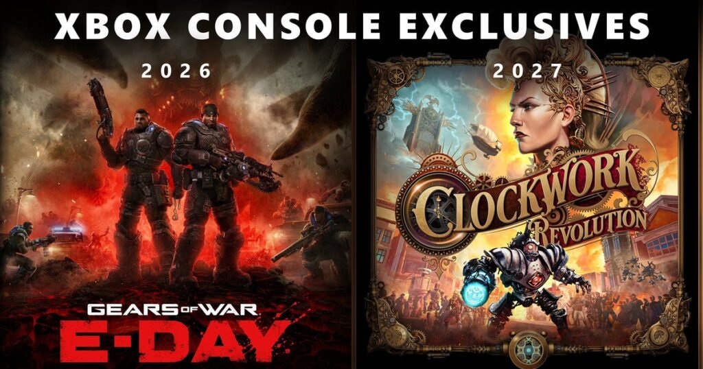 Xbox has clarified its approach to console exclusive games, after last night's PS5 snub for Gears of War: E-Day and Clockwork Revolution caught many off guard