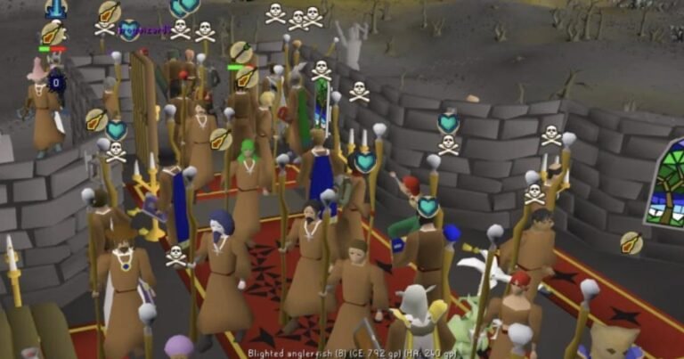 A religious war is raging right now, as people are dressing in robes and rushing into danger in Old School RuneScape