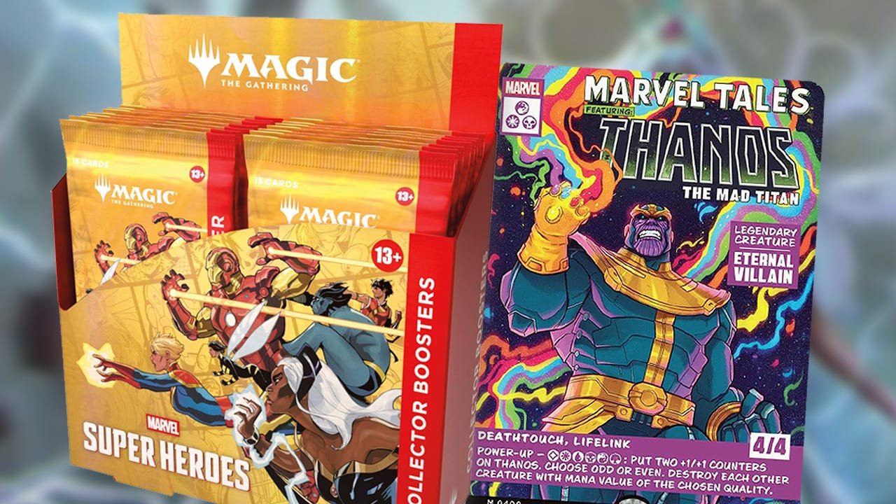 MTG Marvel Super Heroes Sealed Collector Boosters In Stock at Amazon