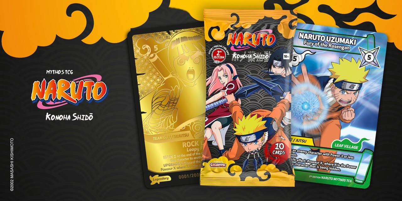 NARUTO Mythos TCG Is Coming to the U.S., See It First at San Diego Comic-Con