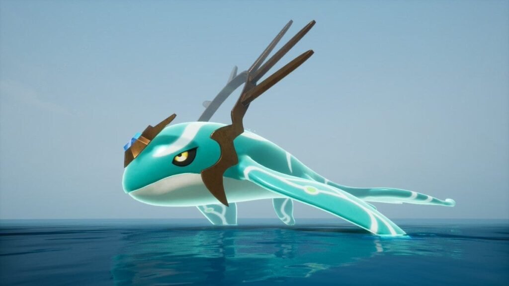 Palworld and Pokémon Fans Are Arguing Over Whether New Whale Pal Panthalus Copies Kyogre