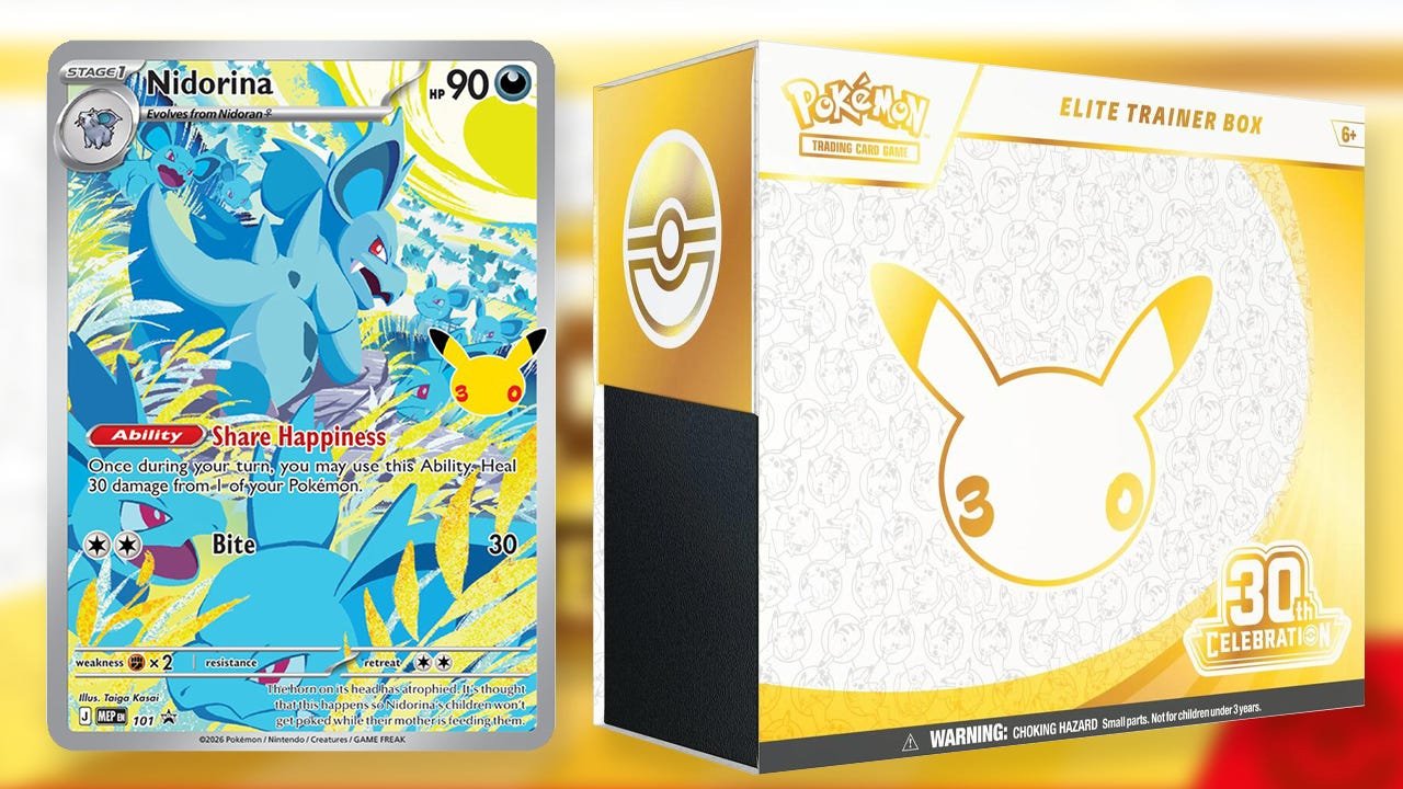 Pokémon TCG 30th Celebration Full Product Lineup Revealed