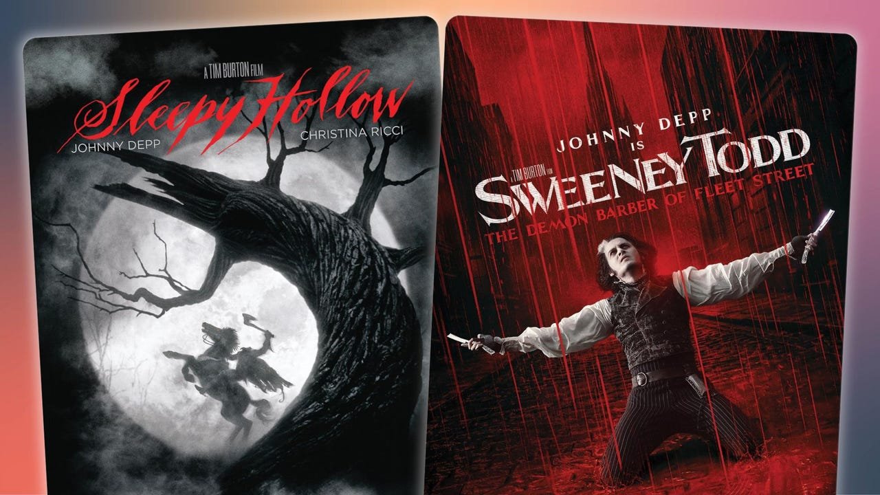 Preorders Are Live for Sleepy Hollow and Sweeney Todd’s 4K Steelbooks