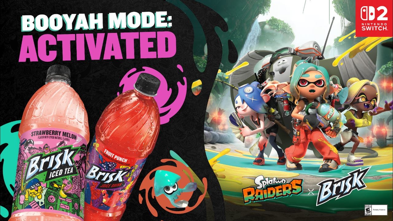 Step Into the World of Splatoon Raiders with BRISK Iced Tea at San Diego Comic-Con