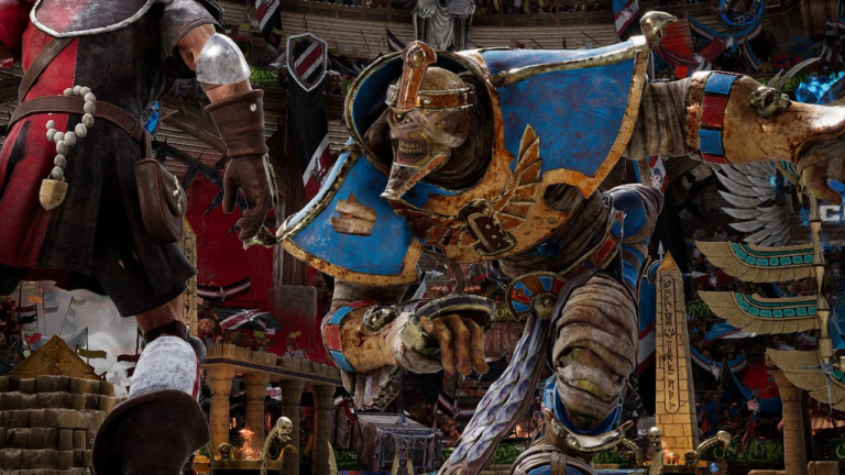 Warhammer Blood Bowl Screenshots Reveal the Bretonnians and Khemri Tomb Kings
