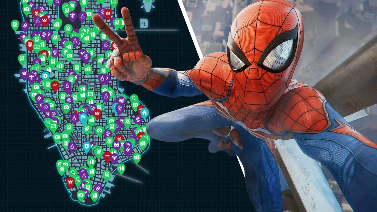 100% Marvel's Spider-Man Games with One Month of Free IGN Guides Checklists