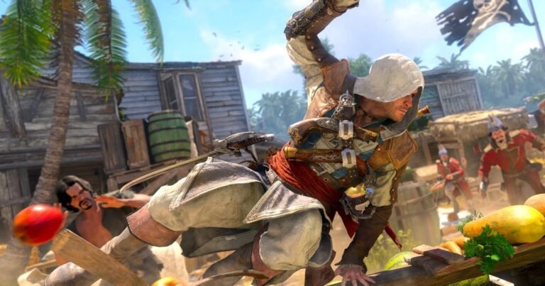 Assassin's Creed Black Flag Resynced patch makes the very important change of letting you hide Edward's blowpipe