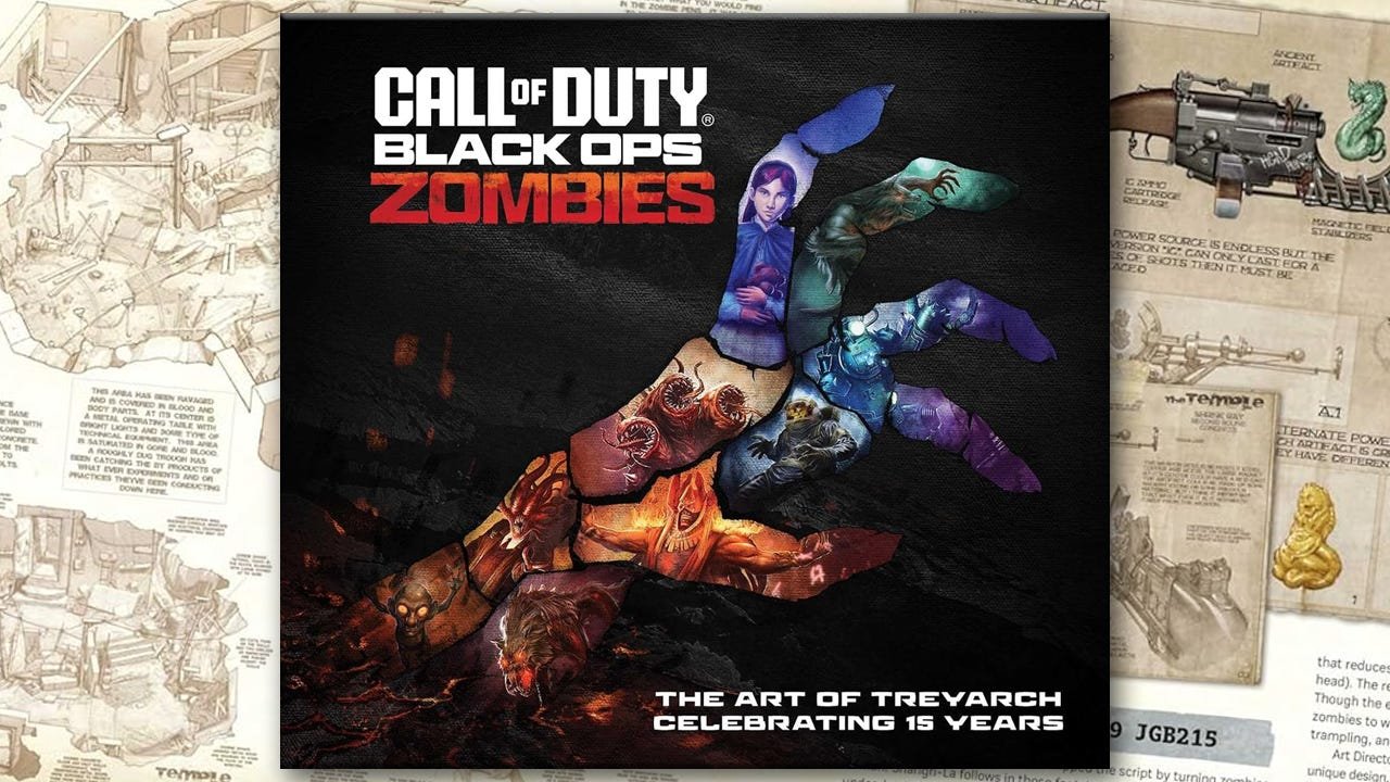 Call of Duty's New Official Zombies Art Book Dives Deep Into 15 Years of Untold History