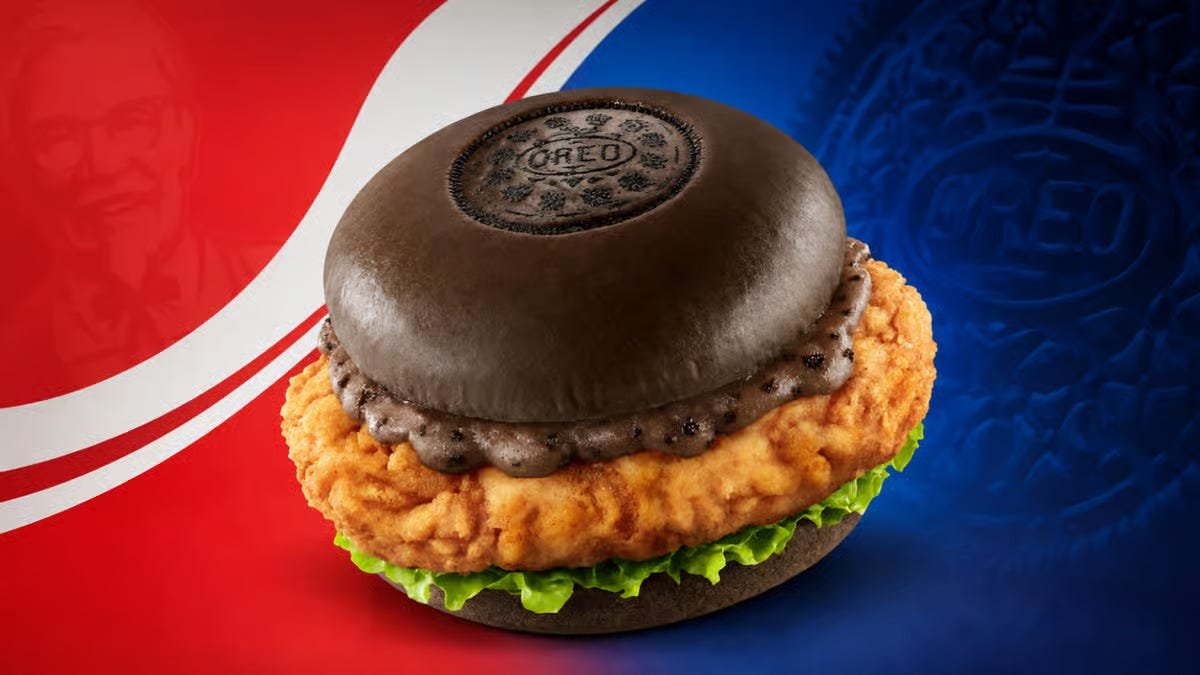 KFC Reveals the Oreo Original Recipe Chicken Burger