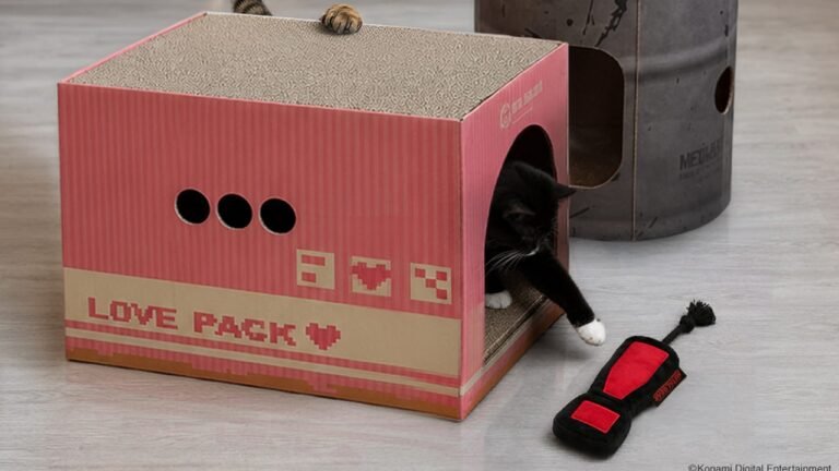 Konami Releasing Metal Gear Themed Cat Toys at Catcon 2026