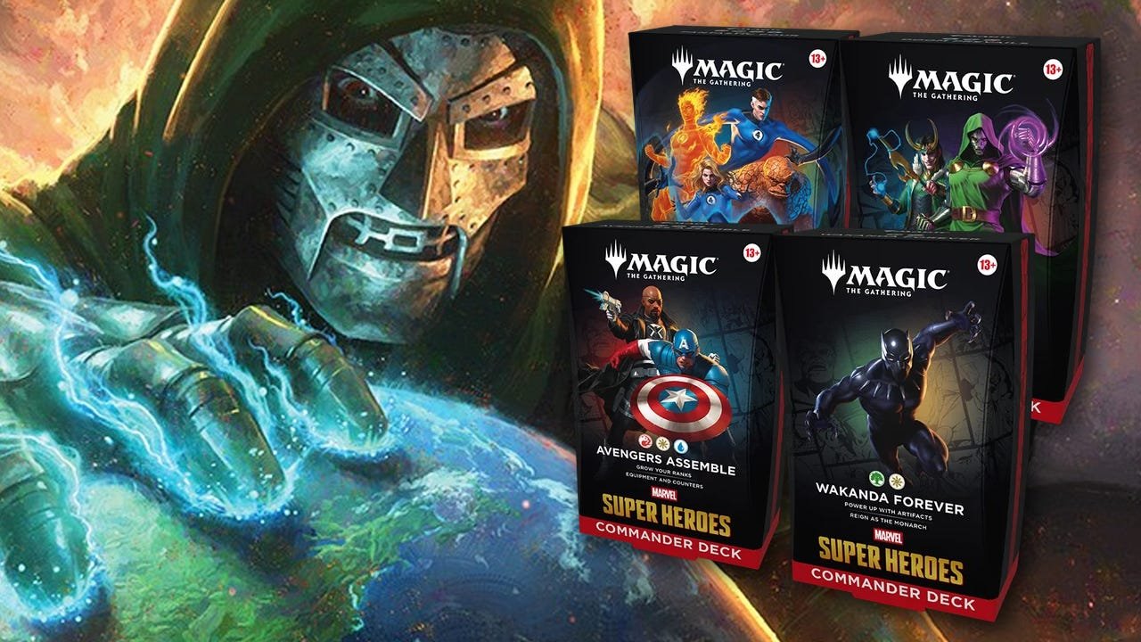 MTG Marvel Commander Deck Bundle Drops to $199 at Amazon