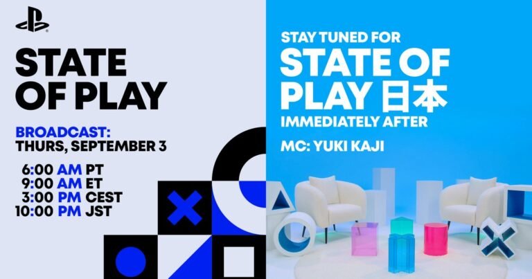 Sony's next PlayStation State of Play coming this Thursday, followed by a Japan and Asia-dedicated showcase