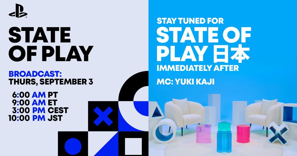 Sony's next PlayStation State of Play coming this Thursday, followed by a Japan and Asia-dedicated showcase