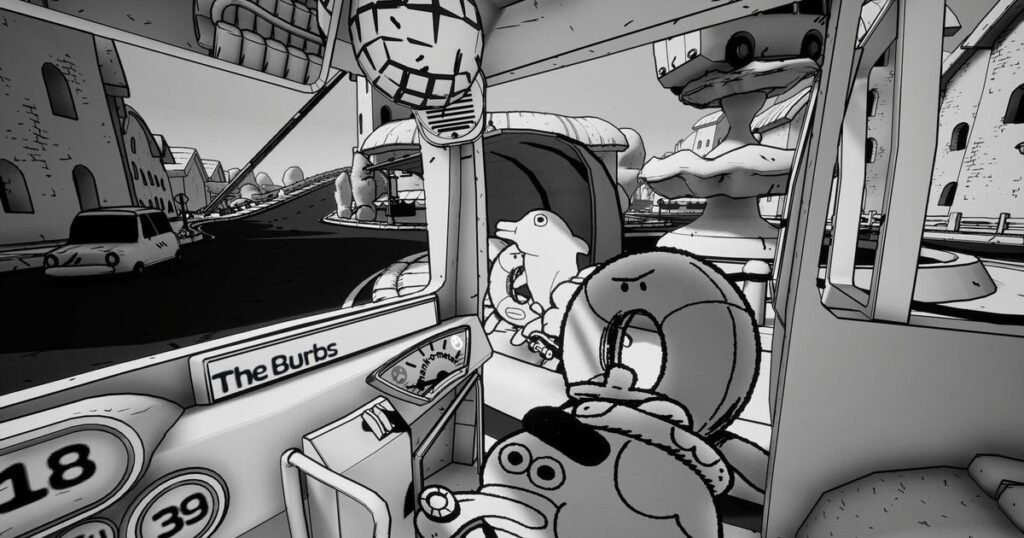 Double Fine's releasing its next game, Thank You Bus Driver, just months after splitting from Xbox