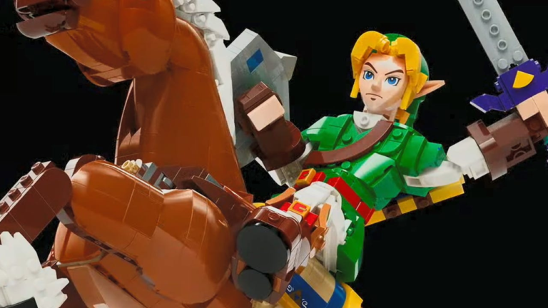 Nintendo Reveals Lego Link & Epona Set for The Legend of Zelda 40th Anniversary