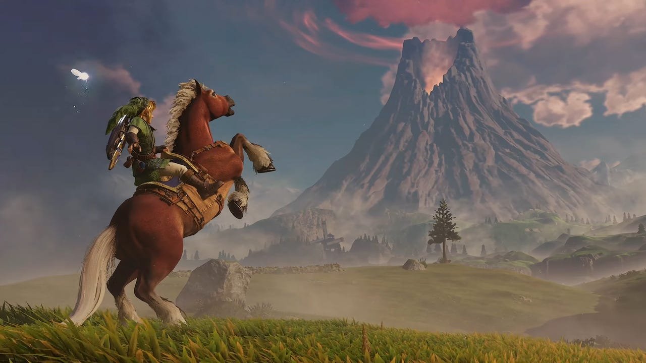 Ocarina of Time Remake Gameplay Footage