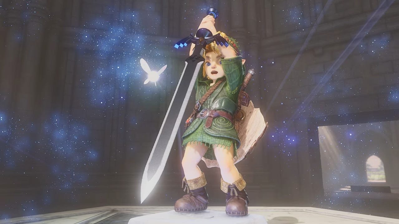 Ocarina of Time Remake Loading Screens Intentionally Included by Nintendo