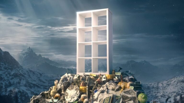 Skyrim Official IKEA Mod Features Matt Berry as a Kallax Storage Companion