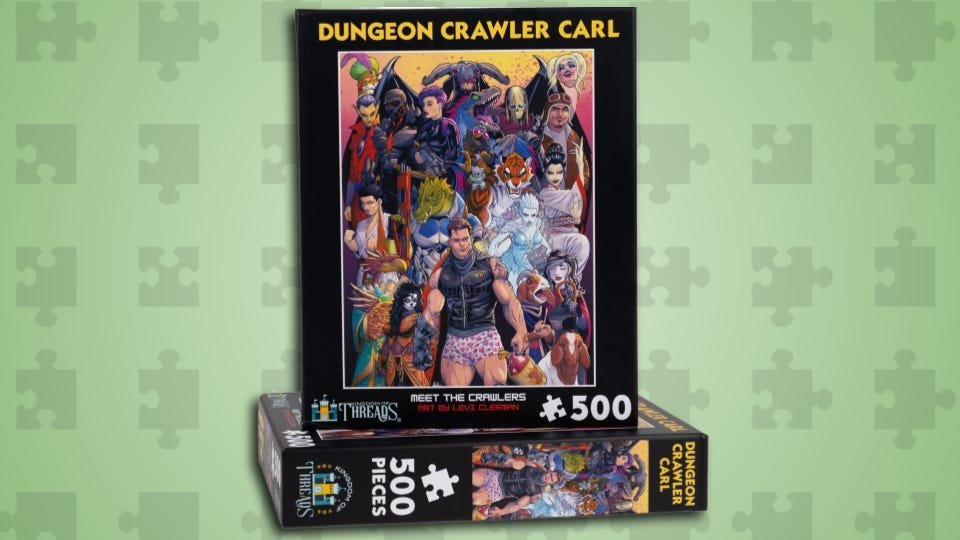 Barnes & Noble Has the First 500-Piece Dungeon Crawler Carl Jigsaw Puzzle for Sale