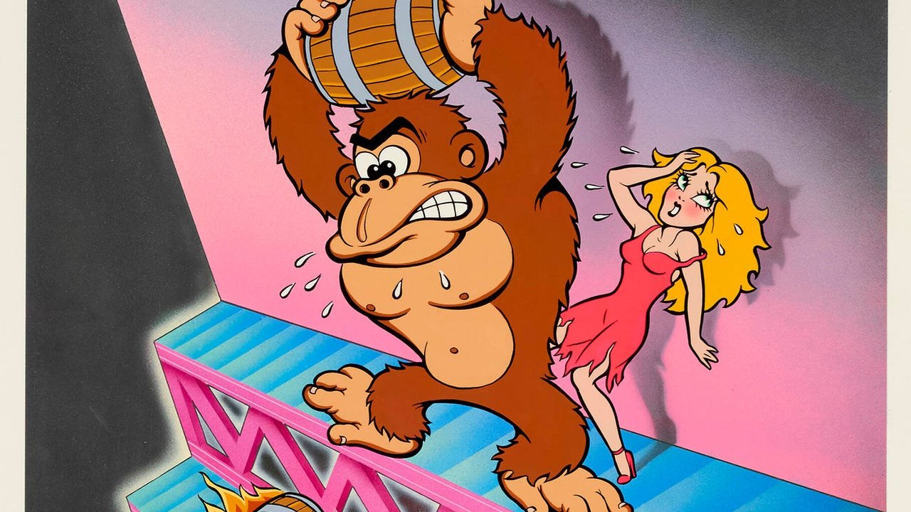 Original Donkey Kong Poster Sells at Auction for Record-Breaking $329,400