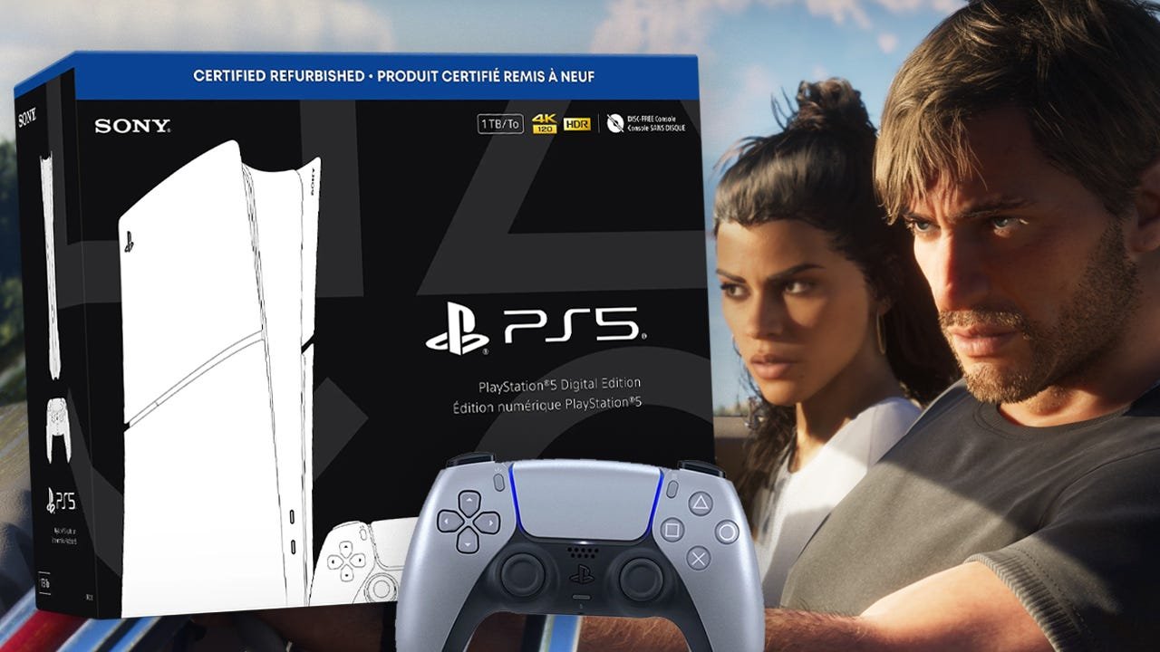 PlayStation Knocks $40 Off Refurbished PS5 and DualSense Controller Bundles