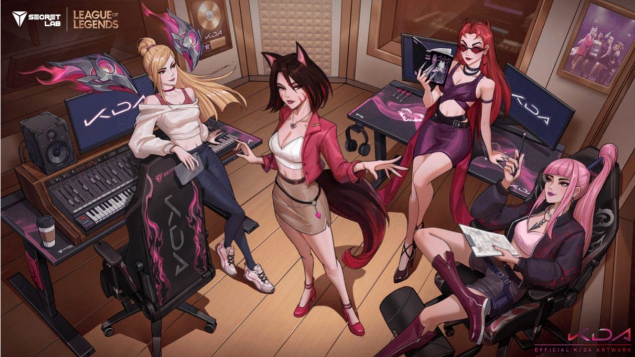 Secretlab x K/DA Firestarter Collection Announced