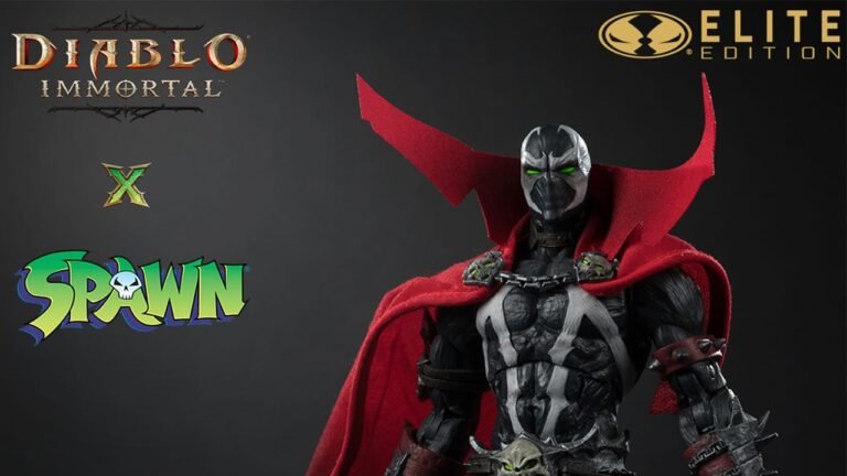 Spawn Gets 7-inch Warlock Diablo Immortal Deluxe Action Figure