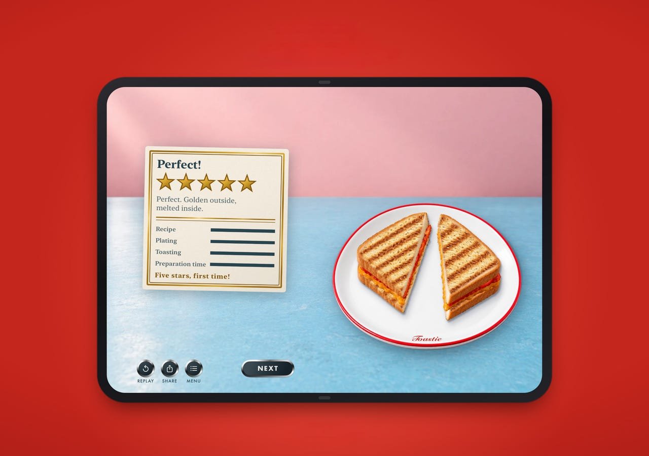 Toastie Is the Weirdest Game for the New iPhone Duo